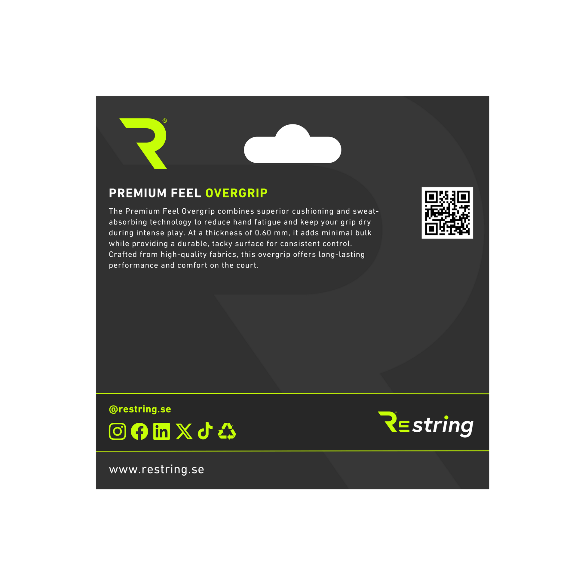 Premium Feel Overgrip 3 - Pack - Restring